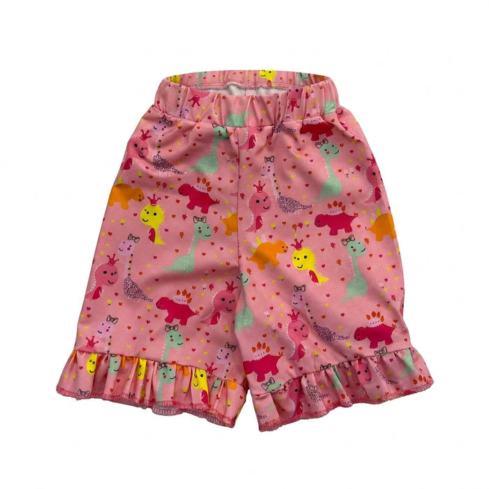 Girls Mermaid Print Camisole Top And Shorts Set