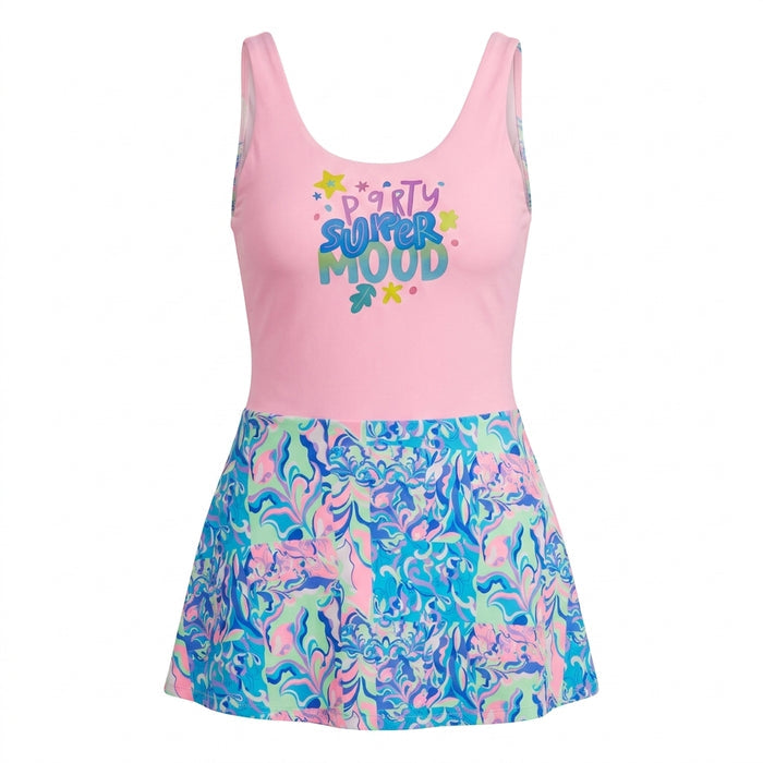 Girls Party Summer Mood Swim Dress