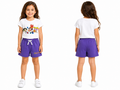 Girls Powerpuff Girls T Shirt And Shorts Set