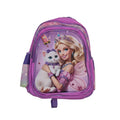 Girls School Backpack With Princess And Cat Print Size 16 Inch