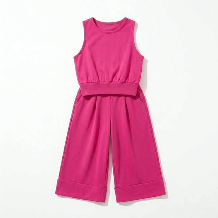 Girls Wide Leg Pants