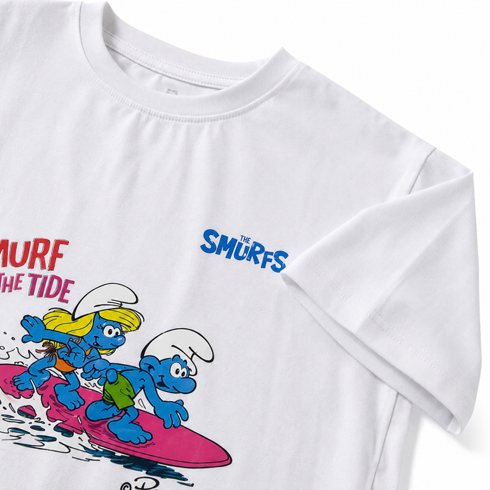 Girls Smurfs Surf Graphic T-Shirt