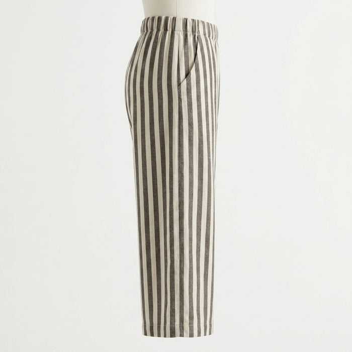 Kids Striped Button Front Vest