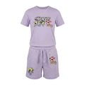 Girls The Powerpuff Girls Printed T Shirt And Shorts Set