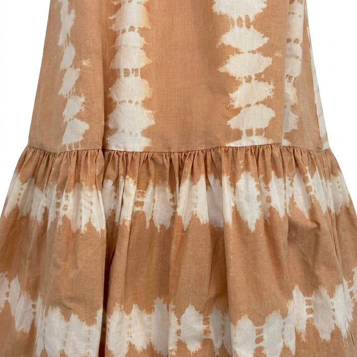 Girls Tie Dye Tiered Sleeveless Dress