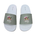 Women Turtle Print Slide Sandals