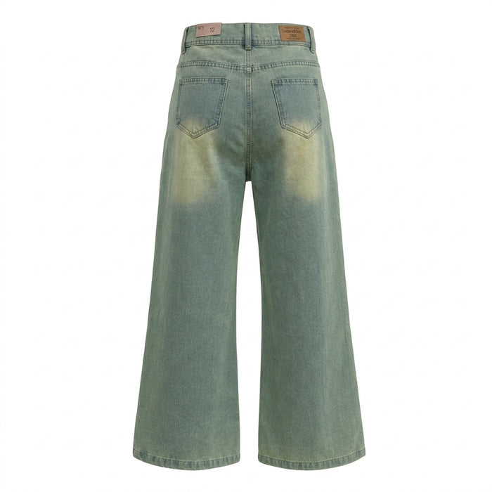 Girls Wide Leg Denim Jea