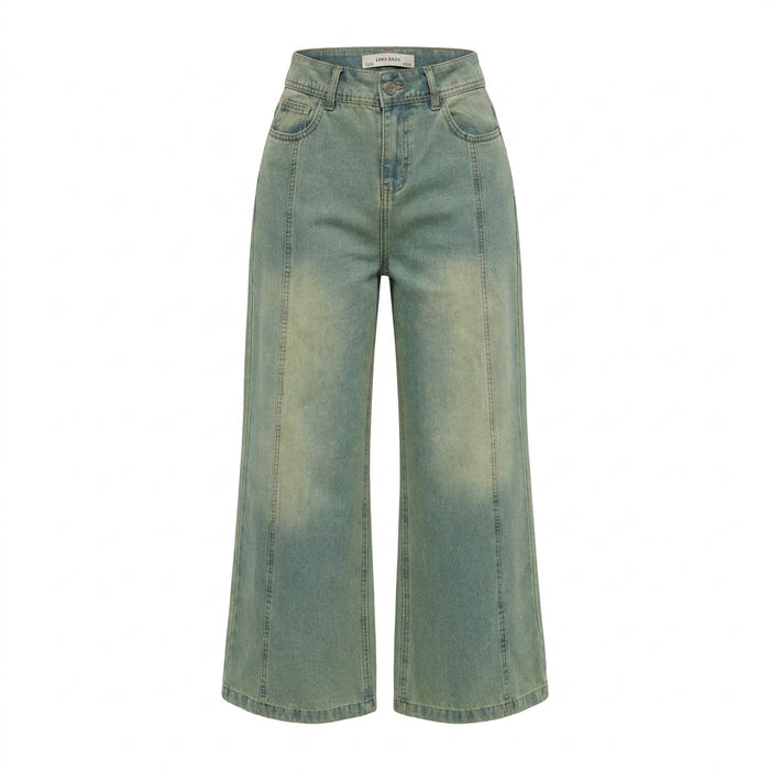 Girls Wide Leg Denim Jea