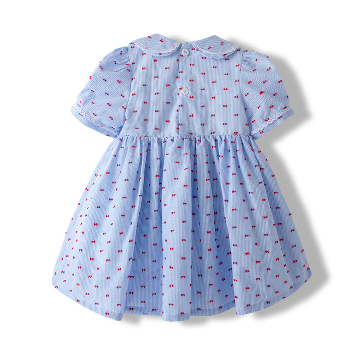 Girls' Dress Summer Short-sleeved