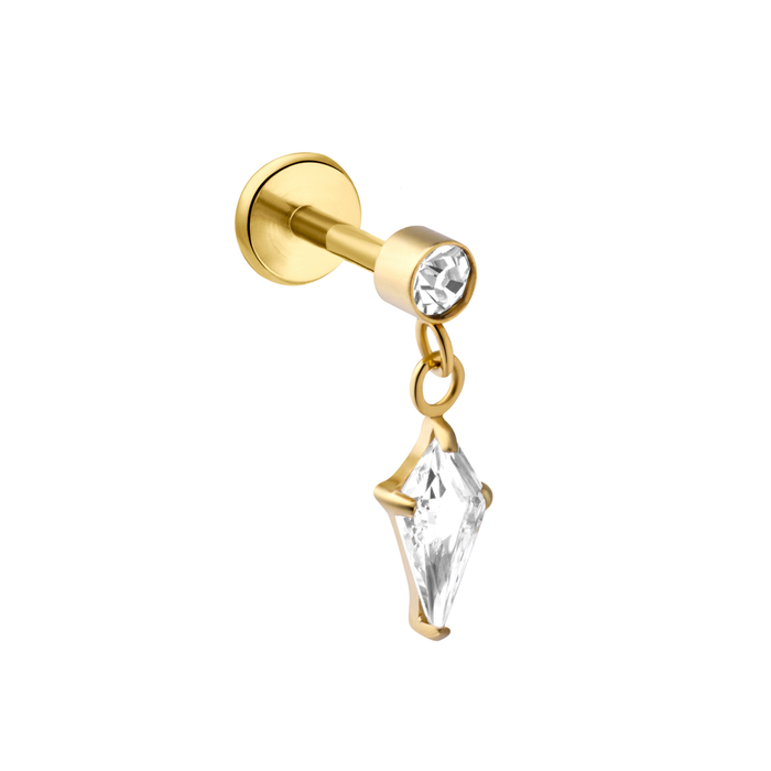 Glacé Flat Back Stud
