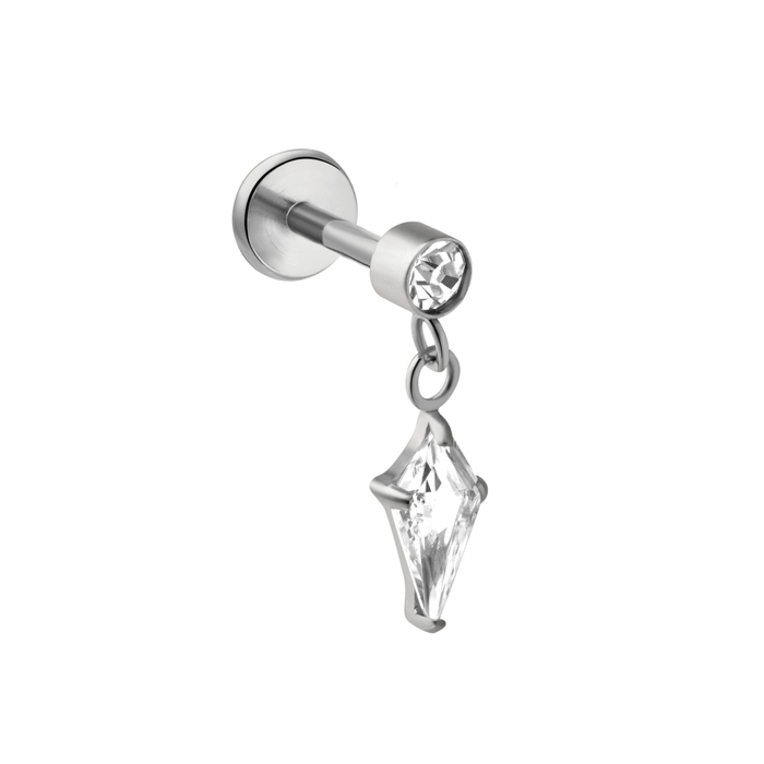 Glacé Flat Back Stud