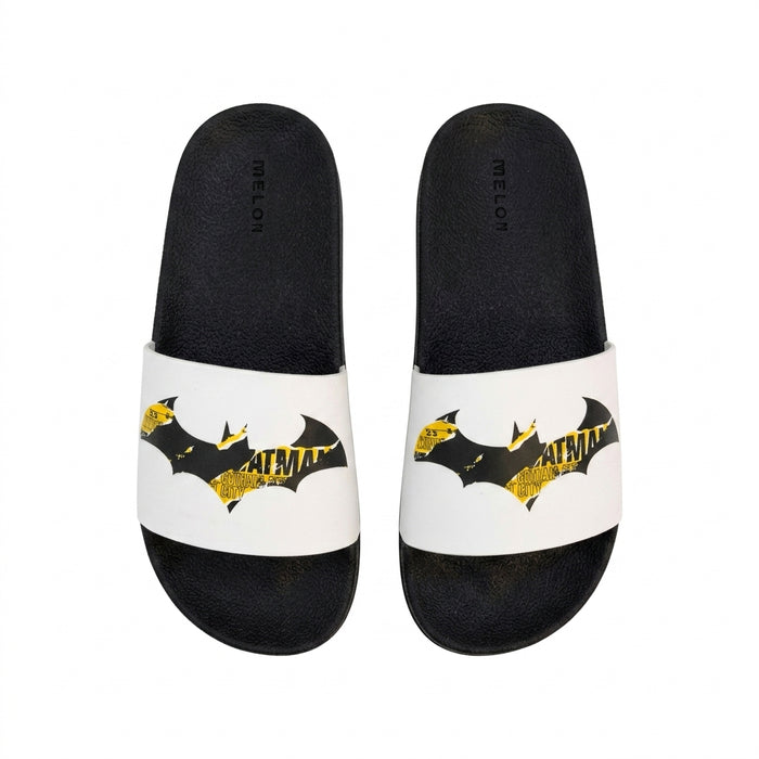 Graphic Print Slide Sandals