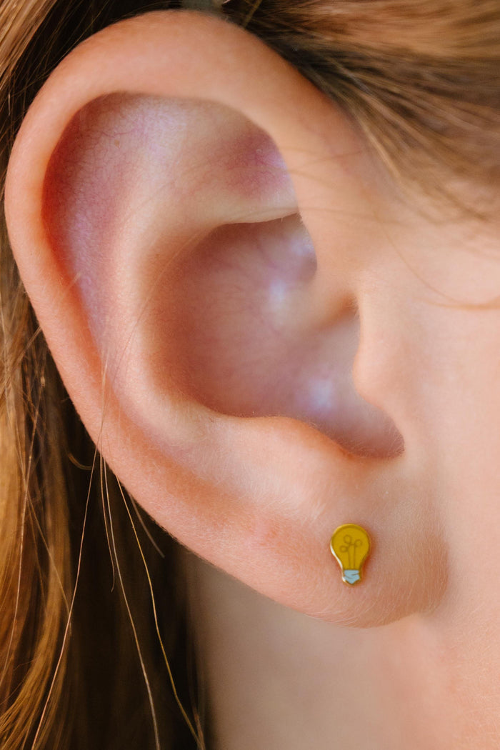 Great Idea Enamel Flat Back Stud
