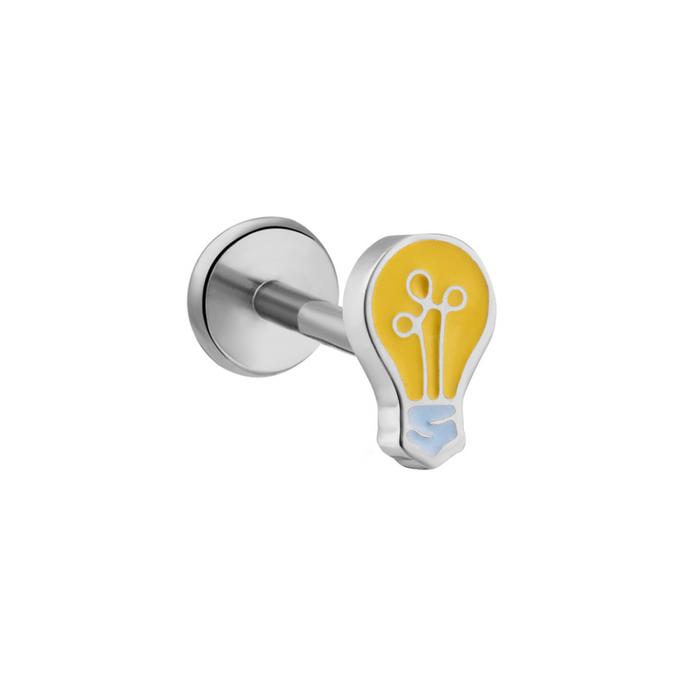 Great Idea Enamel Flat Back Stud