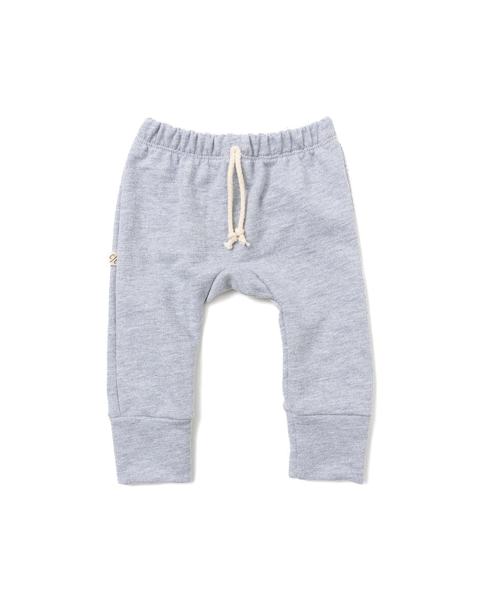 gusset pants - ash