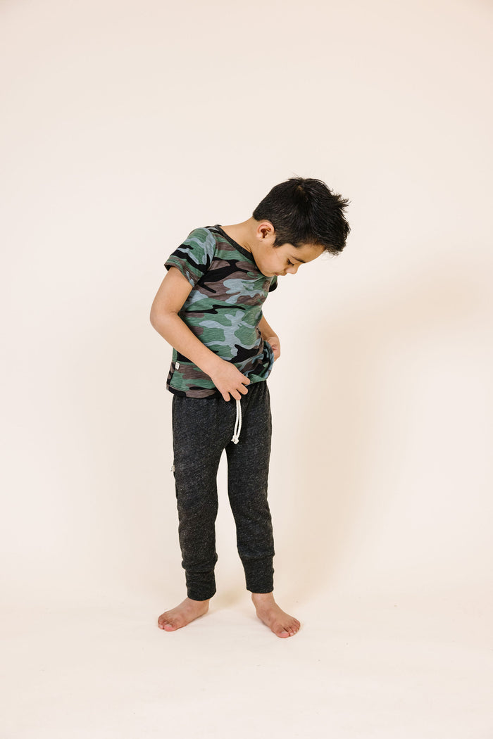 gusset pants CO - onyx