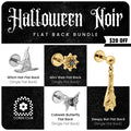 Halloween Noir Flat Back Bundle