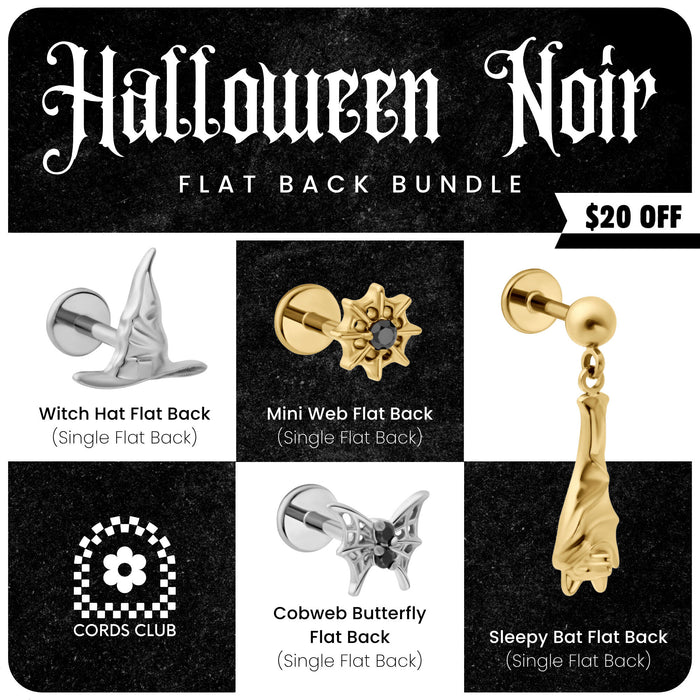 Halloween Noir Flat Back Bundle