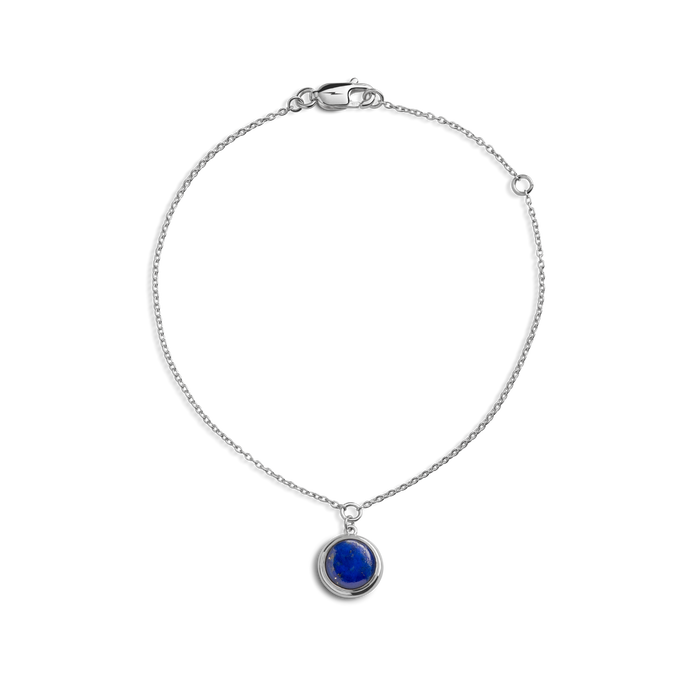 Heirloom Lapis Charm Bracelet
