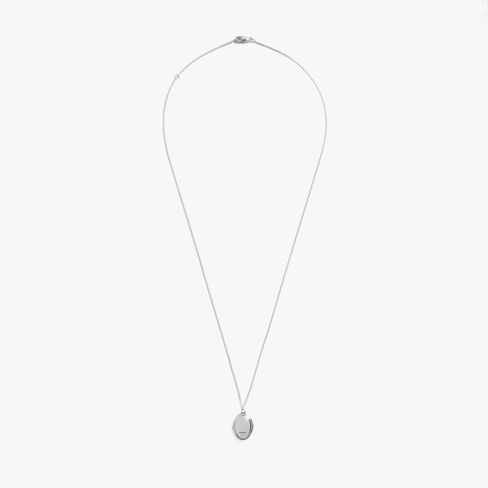 Heirloom Petite Locket Necklace - Sterling Silver