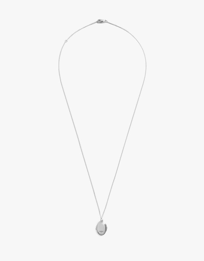Heirloom Petite Locket Necklace - Sterling Silver