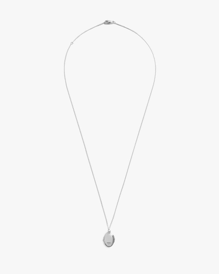 Heirloom Petite Locket Necklace - Sterling Silver