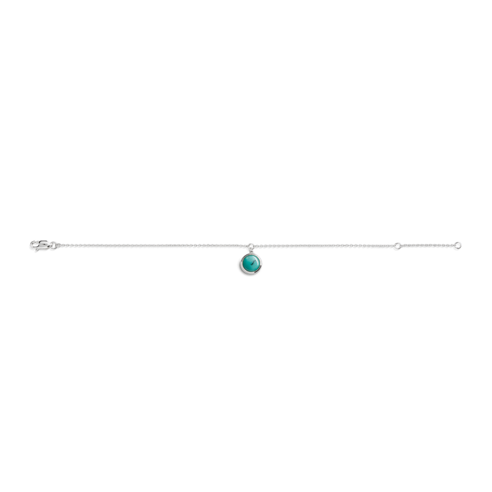 Heirloom Turquoise Charm Bracelet