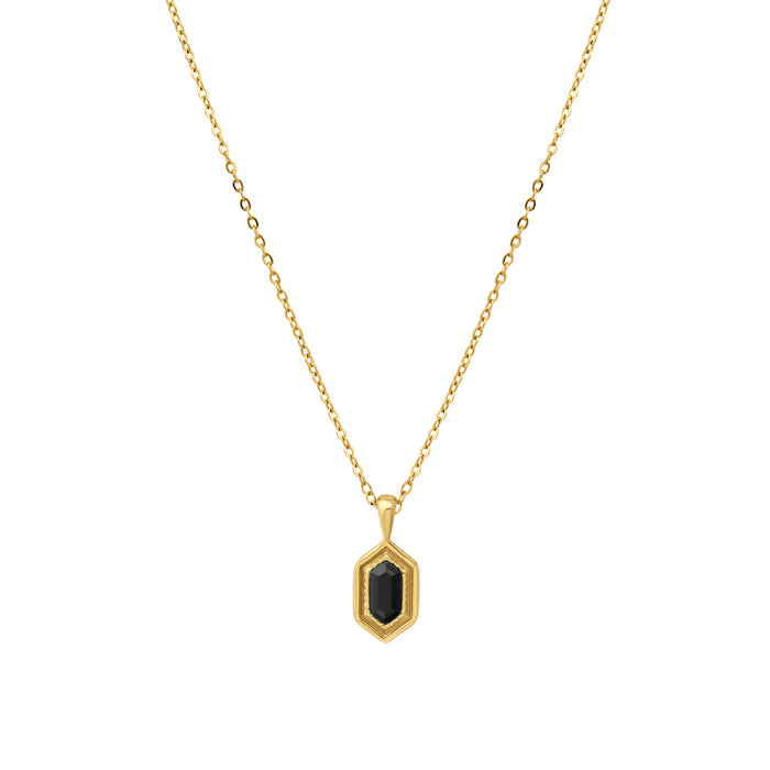 Hexed Necklace - Onyx