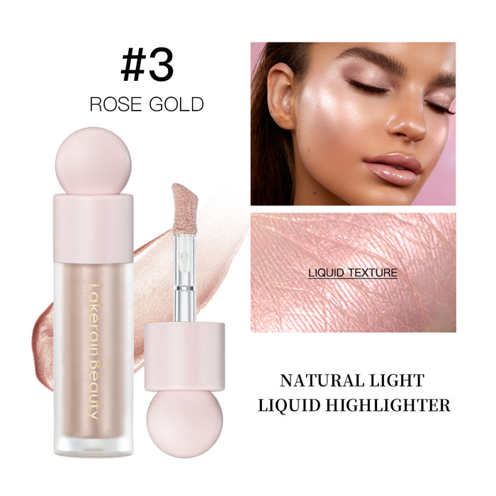 Highlighting eyeshadow for the face
