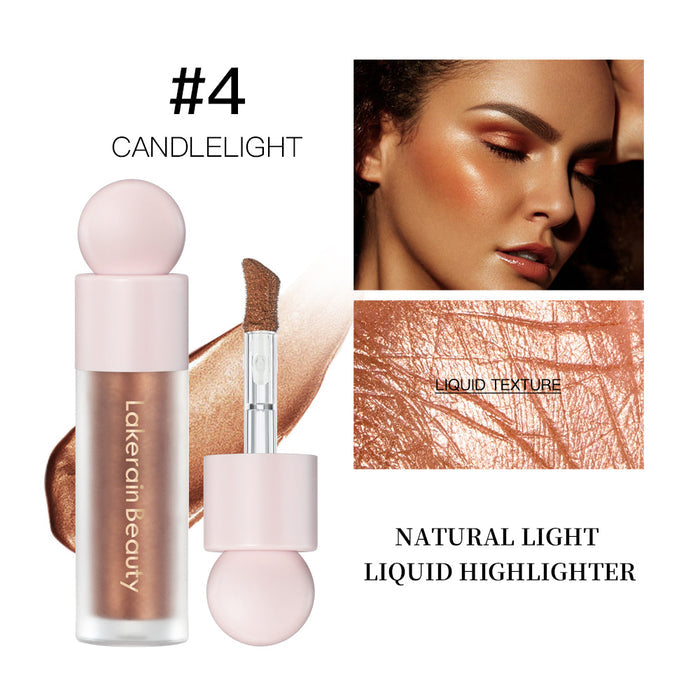 Highlighting eyeshadow for the face