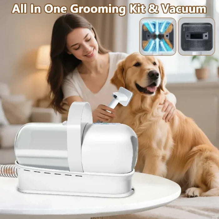 Home Pet Grooming Vacuum Set