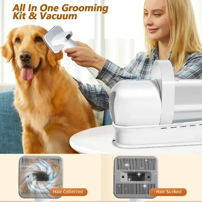 Home Pet Grooming Vacuum Set