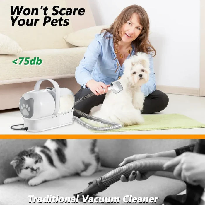 Home Pet Grooming Vacuum Set