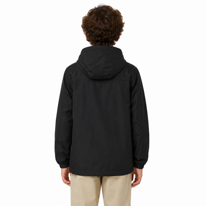 Hooded Zip-Up Windbreaker Jacket