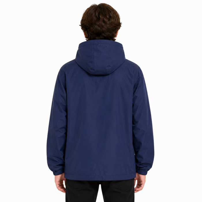 Hooded Zip-Up Windbreaker Jacket