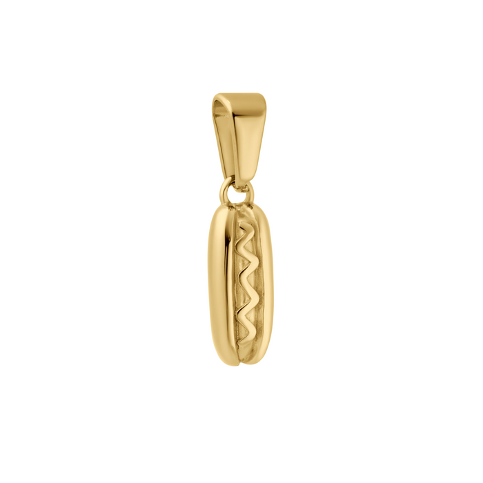 Hot Dog Necklace Charm