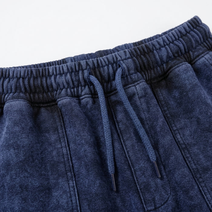 I Igo Wide Leg Jogger Pants With Drawstring Waist