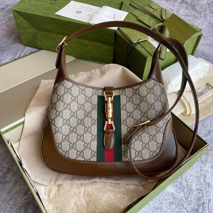 Imported imported bucket bag for women - Brown