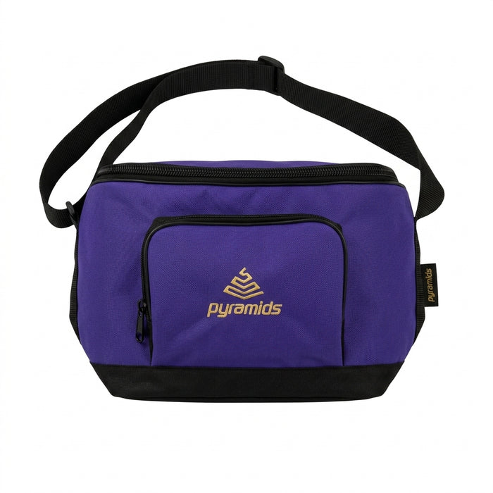 Insulated Lunch Bag With Front Zip Pocket