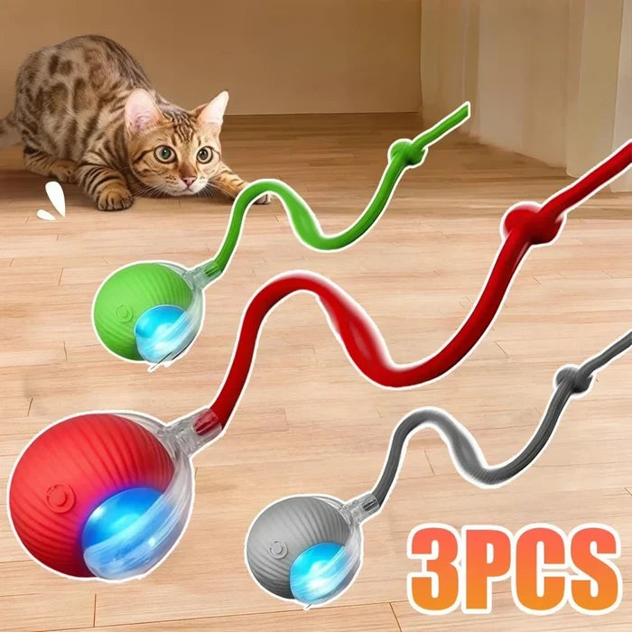 Interactive Rolling Pet Toy Ball