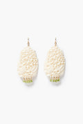 Ivory Drop Earrings Peridot