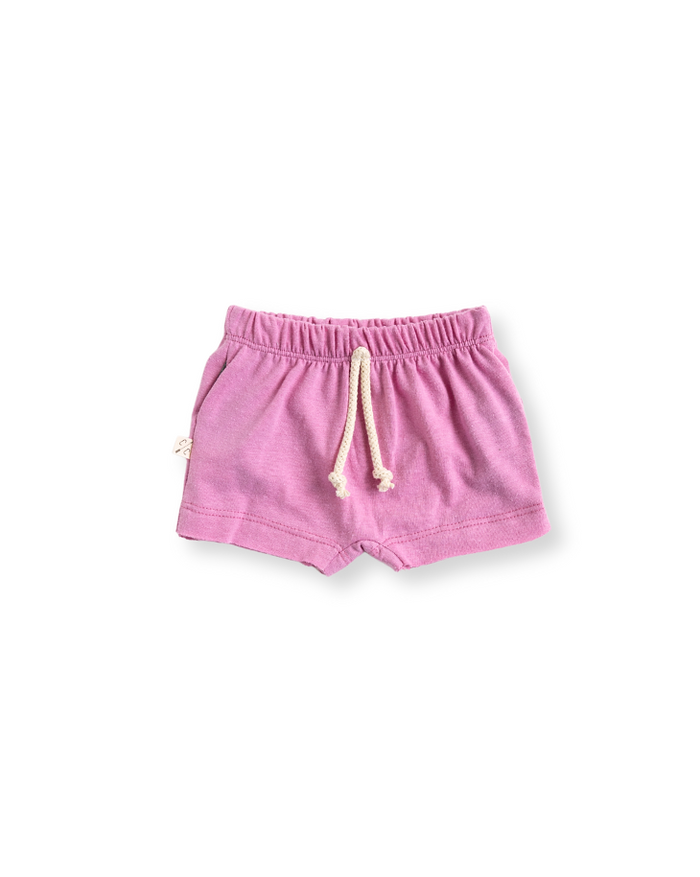 jersey boy shorts - heather dark peony