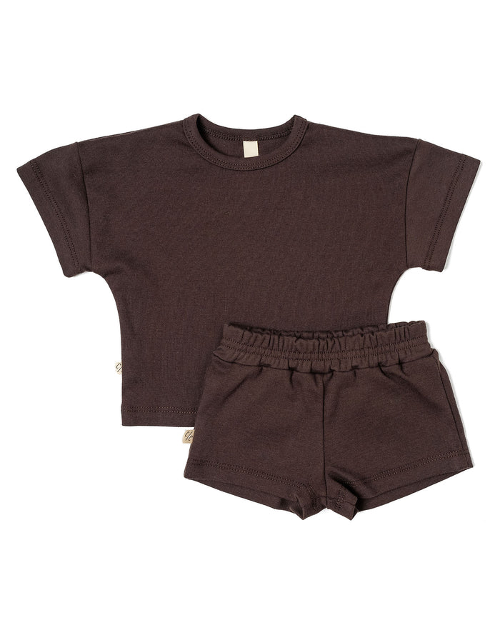 jersey set - dark khaki