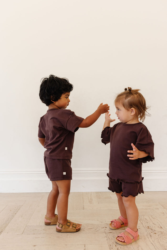 jersey set - dark khaki