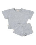 jersey set - heather gray