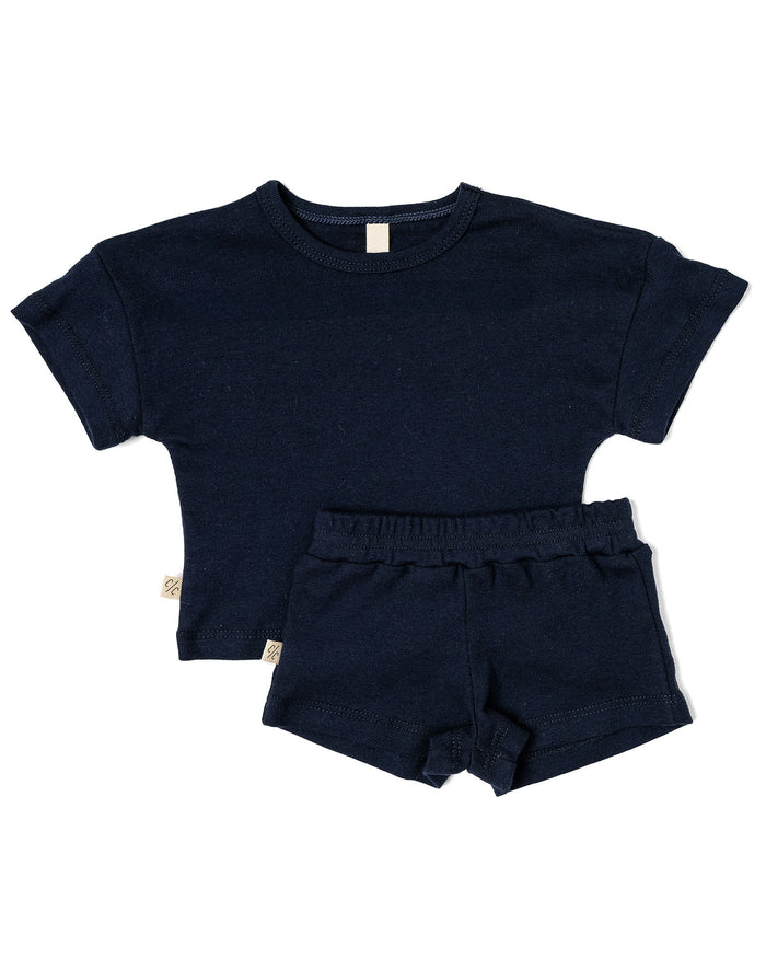 jersey set - navy