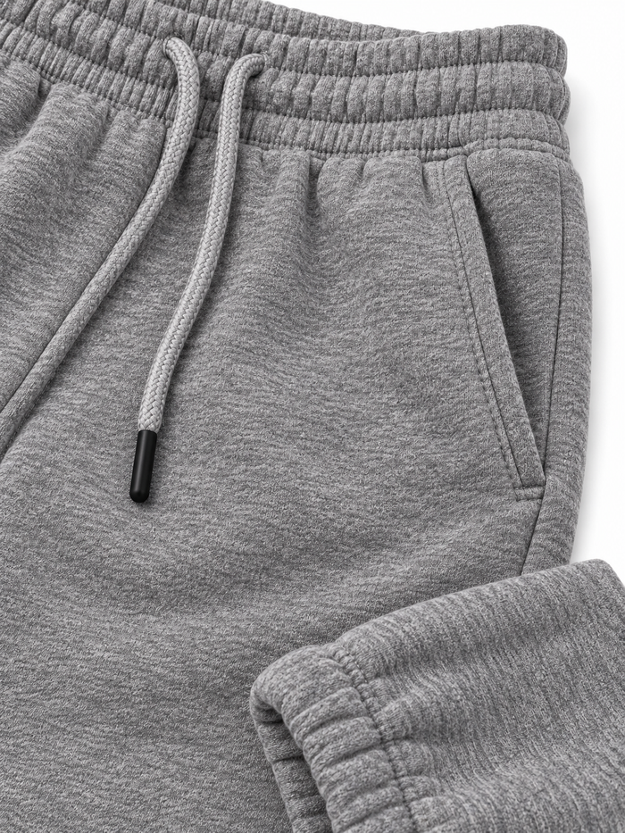 Jogger Sweatpants With Drawstring Waist