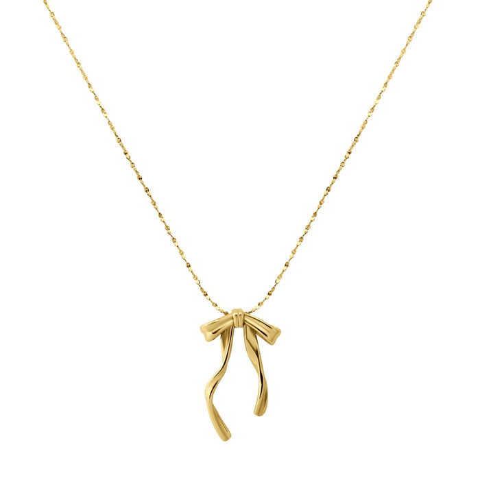 Jolie Ribbon Necklace