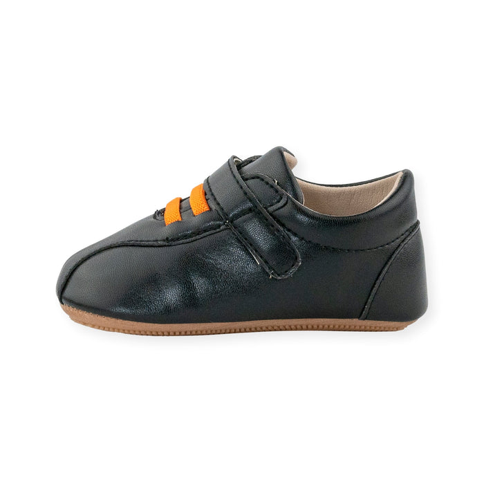 Ace Black Shoe by Jolly Kids - Wee Squeak