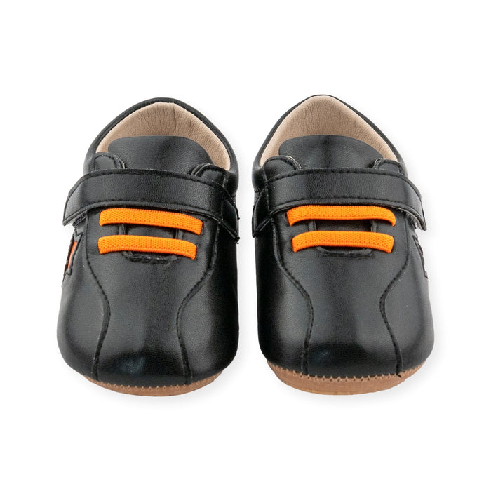 Ace Black Shoe by Jolly Kids - Wee Squeak